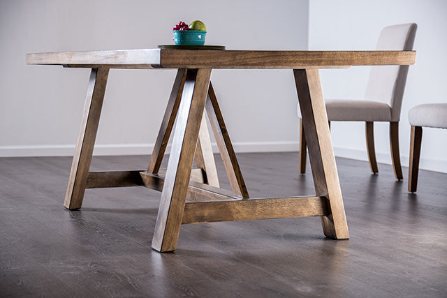 Losone Dining Table Set with Bench Rustic - Imperial Furniture (Las Vegas, NV) - Multi Location
