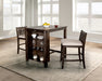 Lescles 3 Pc Counter Ht Set (1 Table + 2 Chairs) - Imperial Furniture (Las Vegas, NV) - Multi Location