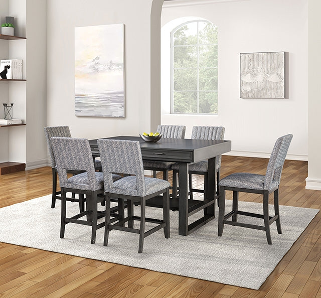 Potton 7 Pc Counter Ht Table Set - Imperial Furniture (Las Vegas, NV) - Multi Location