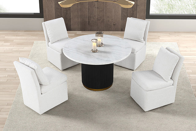 Varde 5 Pc Dining Table Set - Imperial Furniture (Las Vegas, NV) - Multi Location