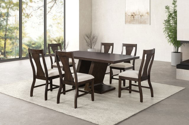 Holsworthy 7 Pc Dining Table Set - Imperial Furniture (Las Vegas, NV) - Multi Location