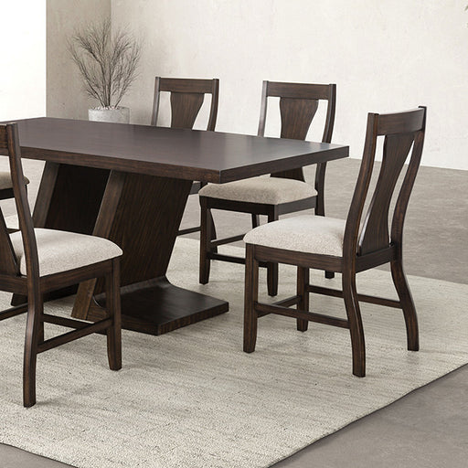 Holsworthy 7 Pc Dining Table Set - Imperial Furniture (Las Vegas, NV) - Multi Location