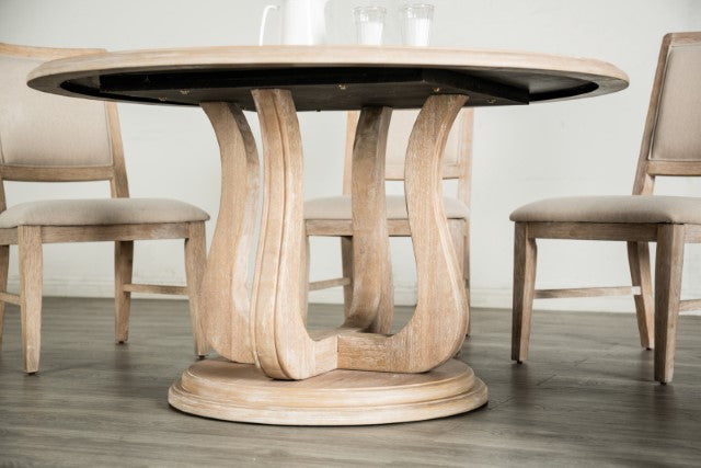 Orbetello 5 Pc Dining Table Set Natural - Imperial Furniture (Las Vegas, NV) - Multi Location