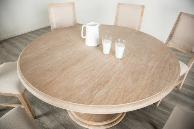 Orbetello 5 Pc Dining Table Set Natural - Imperial Furniture (Las Vegas, NV) - Multi Location