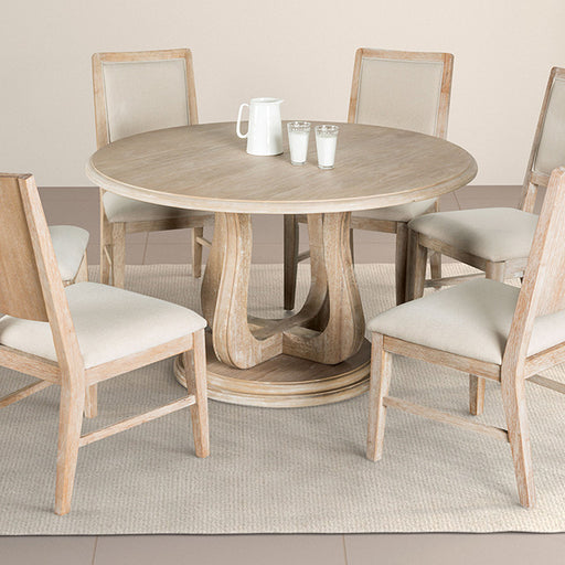 Orbetello 5 Pc Dining Table Set Natural - Imperial Furniture (Las Vegas, NV) - Multi Location
