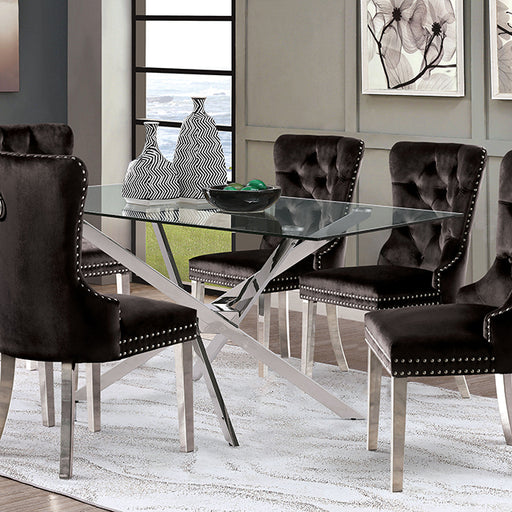 Silveria 7 Pc Dining Table Set - Imperial Furniture (Las Vegas, NV) - Multi Location
