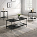 Pallas 3 Pc. Table Set Black - Imperial Furniture (Las Vegas, NV) - Multi Location