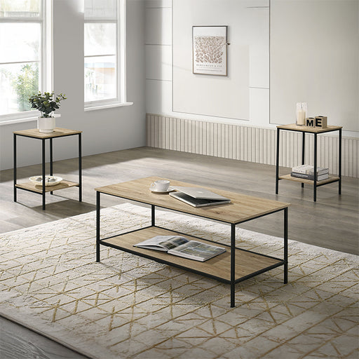 Pallas 3 Pc. Table Set Natural - Imperial Furniture (Las Vegas, NV) - Multi Location