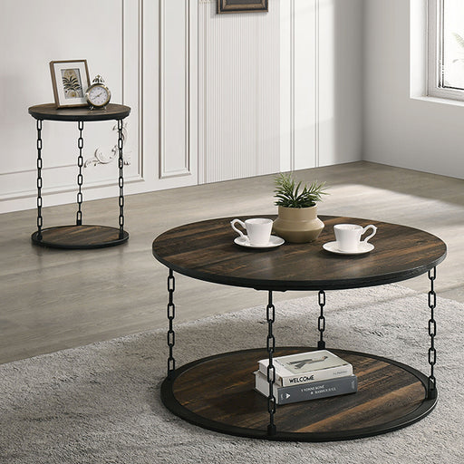 Ophira 3 Pc. Table Set Brown - Imperial Furniture (Las Vegas, NV) - Multi Location