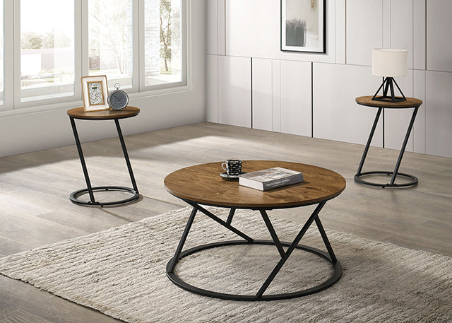 Ronde 3 Pc. Table Set Natural - Imperial Furniture (Las Vegas, NV) - Multi Location