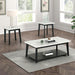 Thisted Rectangle Marble Coffee Table w/ Casters - Imperial Furniture (Las Vegas, NV) - Multi Location