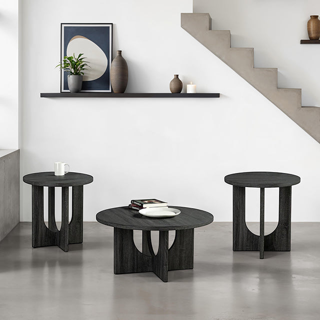 Holen 3 Pc. Table Set Gray - Imperial Furniture (Las Vegas, NV) - Multi Location