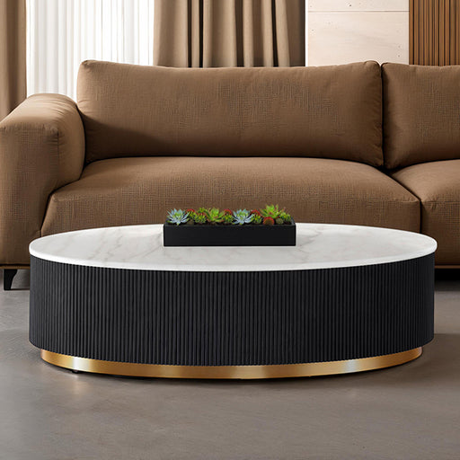 Virden Oval Cocktail Table - Imperial Furniture (Las Vegas, NV) - Multi Location