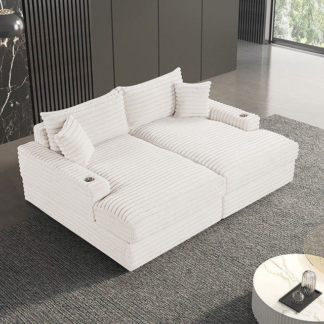 Tavedestrand Double Chaise Sofa - Imperial Furniture (Las Vegas, NV) - Multi Location