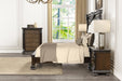 Promenade E.King & Queen Bed Brown & White - Imperial Furniture (Las Vegas, NV) - Multi Location