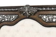 Promenade E.King & Queen Bed Brown & White - Imperial Furniture (Las Vegas, NV) - Multi Location