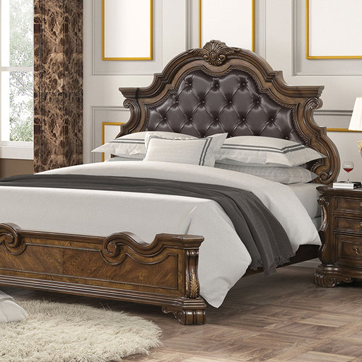 Leovanni 4 Pc Queen Bedroom Set Brown - Imperial Furniture (Las Vegas, NV) - Multi Location