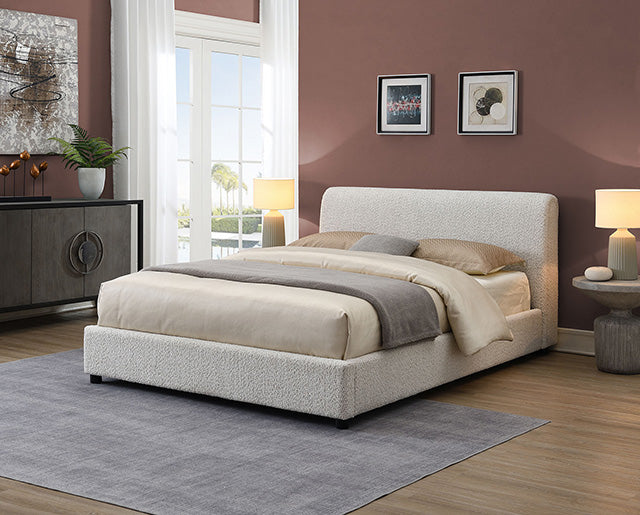 Vertham Bed Black & White - Imperial Furniture (Las Vegas, NV) - Multi Location