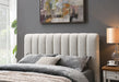 Traverso Bed Black & White - Imperial Furniture (Las Vegas, NV) - Multi Location