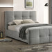 Merced Bed Gray & Ivory - Imperial Furniture (Las Vegas, NV) - Multi Location
