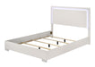 Sinistra Bed Beige, Black, White - Imperial Furniture (Las Vegas, NV) - Multi Location