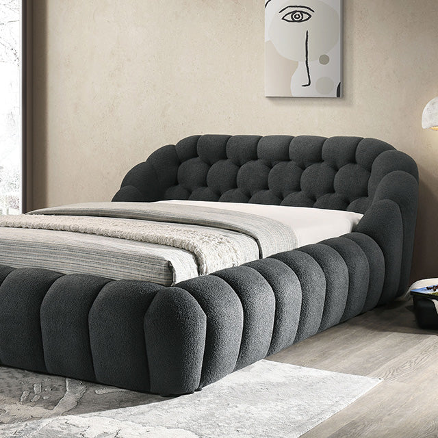 Newquay Bed Black, White, & Gray - Imperial Furniture (Las Vegas, NV) - Multi Location