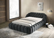 Newquay Bed Black, White, & Gray - Imperial Furniture (Las Vegas, NV) - Multi Location