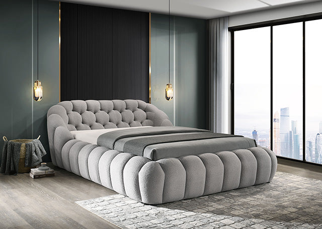 Newquay Bed Black, White, & Gray - Imperial Furniture (Las Vegas, NV) - Multi Location