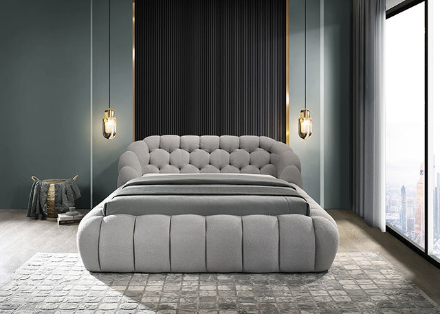 Newquay Bed Black, White, & Gray - Imperial Furniture (Las Vegas, NV) - Multi Location