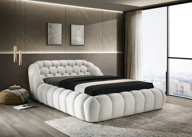 Newquay Bed Black, White, & Gray - Imperial Furniture (Las Vegas, NV) - Multi Location