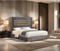 Danvers Bed Beige, Black, & Grey - Imperial Furniture (Las Vegas, NV) - Multi Location