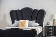 Melodi Parc E.King & Queen Bed Black & Silver - Imperial Furniture (Las Vegas, NV) - Multi Location