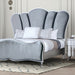 Melodi Parc E.King & Queen Bed Black & Silver - Imperial Furniture (Las Vegas, NV) - Multi Location