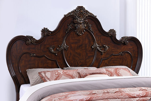 Roselli Bed Chrome & White - Imperial Furniture (Las Vegas, NV) - Multi Location