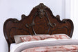 Roselli E.King & Queen Bed White & Chrome - Imperial Furniture (Las Vegas, NV) - Multi Location