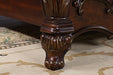 Roselli Bed Chrome & White - Imperial Furniture (Las Vegas, NV) - Multi Location