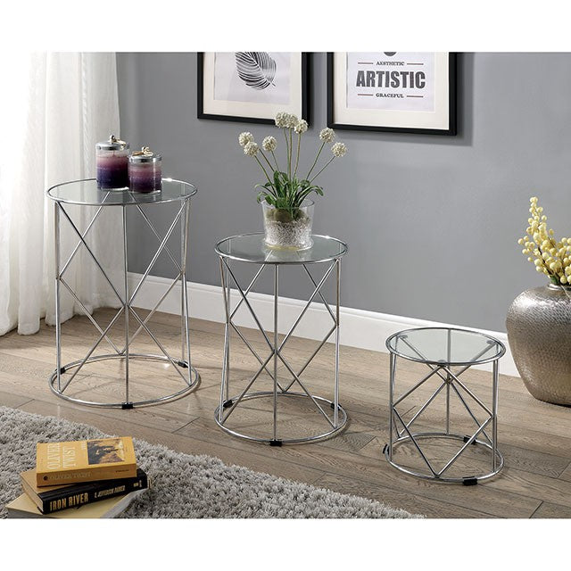 Madyson 3 Pc. Nesting Table - Imperial Furniture (Las Vegas, NV) - Multi Location