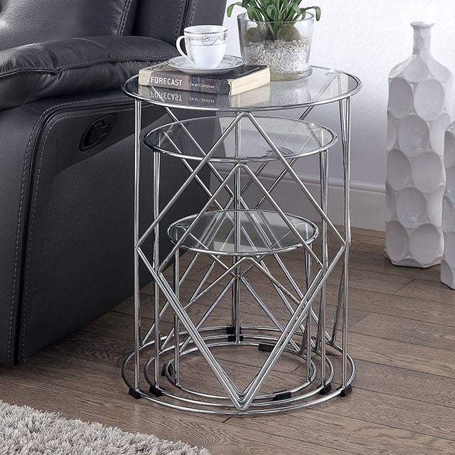 Madyson 3 Pc. Nesting Table - Imperial Furniture (Las Vegas, NV) - Multi Location