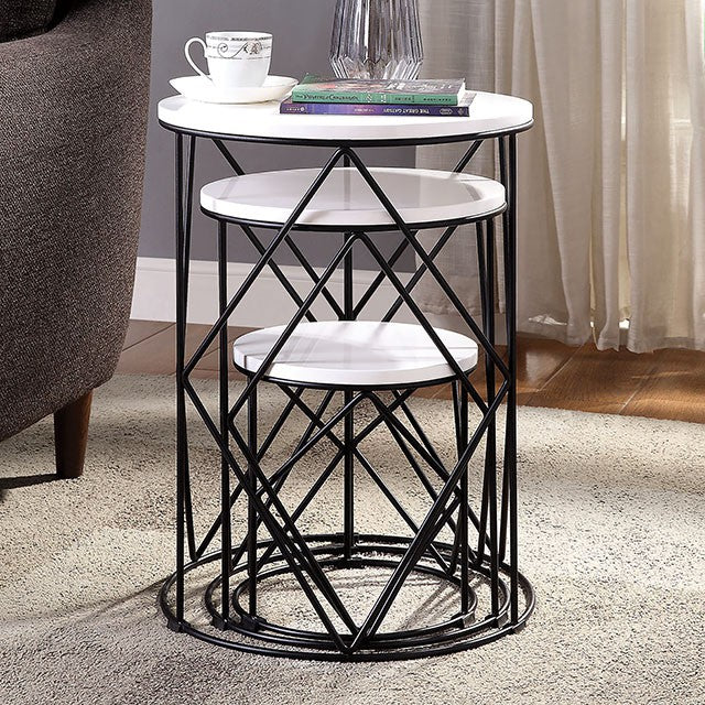 Madyson 3 Pc. Nesting Table - Imperial Furniture (Las Vegas, NV) - Multi Location
