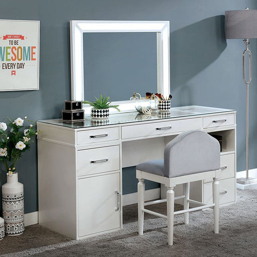 Vickie Vanity Set - Imperial Furniture (Las Vegas, NV) - Multi Location