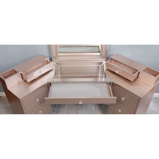 Tracie Vanity Set - Imperial Furniture (Las Vegas, NV) - Multi Location