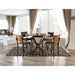 Marina 5 PC Dining Table Set Walnut - Imperial Furniture (Las Vegas, NV) - Multi Location