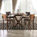 Marina 5 PC Dining Table Set Walnut - Imperial Furniture (Las Vegas, NV) - Multi Location