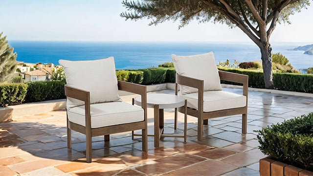 Lotus 3-PC Patio Set - Imperial Furniture (Las Vegas, NV) - Multi Location