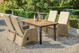Mackay Patio Dining Table - Imperial Furniture (Las Vegas, NV) - Multi Location