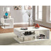 Ninove I White/Chrome Coffee Table - Imperial Furniture (Las Vegas, NV) - Multi Location