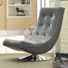 Trinidad Accent Chair Black & Grey - Imperial Furniture (Las Vegas, NV) - Multi Location