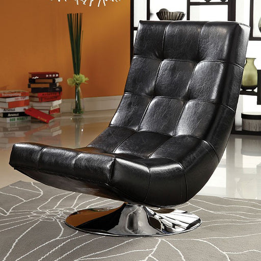 Trinidad Accent Chair Black & Grey - Imperial Furniture (Las Vegas, NV) - Multi Location