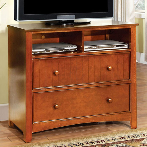 Omnus Oak Media Chest - Imperial Furniture (Las Vegas, NV) - Multi Location