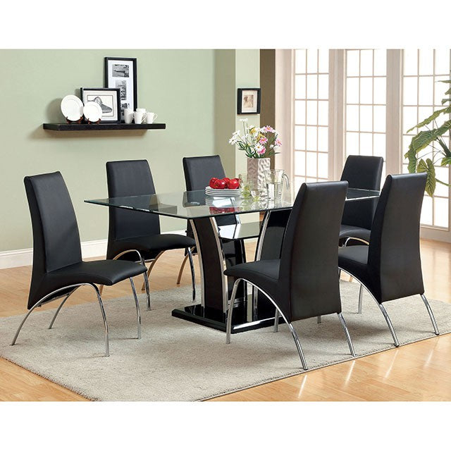 Mauna Black Side Chair - Imperial Furniture (Las Vegas, NV) - Multi Location